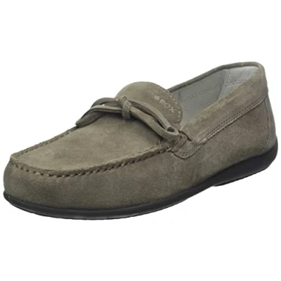 Afbeelding van Geox Heren U ASCANIO Moccasin, Dove Grey, 42 EU, Grey., EU