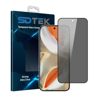 Afbeelding van SDTEK voor Google Pixel 9 Privacy Screen Protector Gehard Glas Guard Anti Gluren