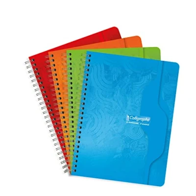 Afbeelding van Clairefontaine 401C &#039;Calligraphe&#039; Draad gebonden notities, Verschillende kleuren