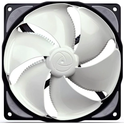 Afbeelding van NoiseBlocker NB eLoop B12 P PC ventilator Wit, Zwart (b x h d) 120 25 mm