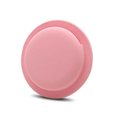 Afbeelding van CoverKingz Siliconenhoes compatibel met AirTags 2021, klevend, Air Tag, zelfklevende hoes, kleefhouder, AirTag sticker, siliconen case, houder roze