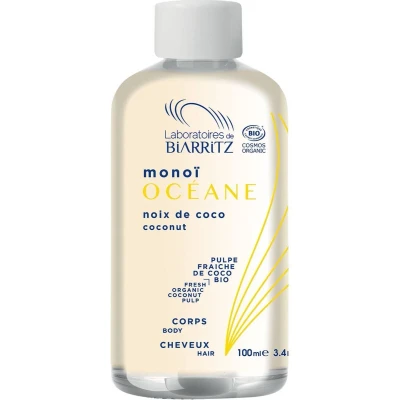 Afbeelding van Laboratoires De Biarritz Oceane Monoï Kokosnoot 100 Ml