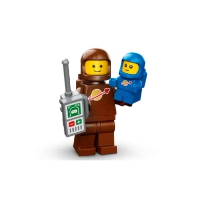 Afbeelding van LEGO 71037Verzamelbare Minifiguren Serie 24 Bruine Astronaut en Spacebaby 71037