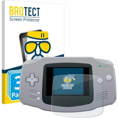 Afbeelding van BROTECT AirGlass Matte kogelwerende glasfolie (DSi XL), Andere spelaccessoires, Grijs
