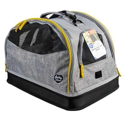 Afbeelding van Duvoplus Reisbench Hond Paris Travel Bag 3in1 44x31x31cm Grijs 1st