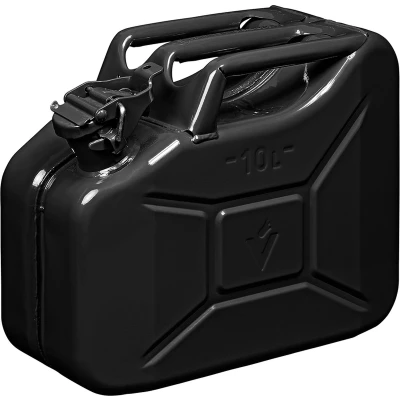 Afbeelding van Pro Plus Jerrycan 10 liter Metaal Zwart UN en TÜV/GS Gekeurd