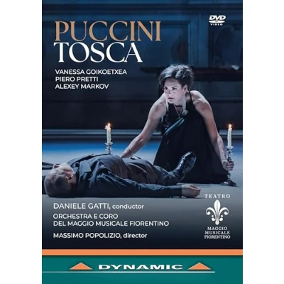 Afbeelding van Vanessa Goikoetxea, Piero Pretti, Alexey Markov, Orchestra E Coro Del Maggio Musicale Fiorentino, Daniele Gatti Puccini: Tosca (DVD)