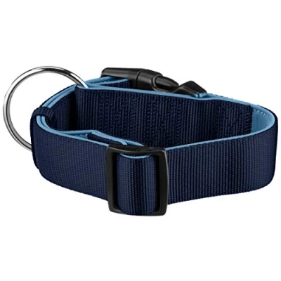 Afbeelding van Nobby halsband&quot;Classic Preno&quot; EXTRA blauw; L: 40 55 cm; B: 38/40 mm