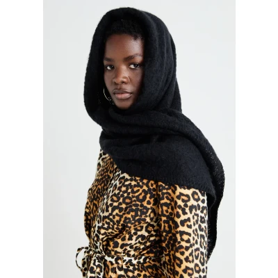 Afbeelding van Vero Moda Vmcally Triangle Scarf Halsdoek, Dames, Maat: One Size, Black melange