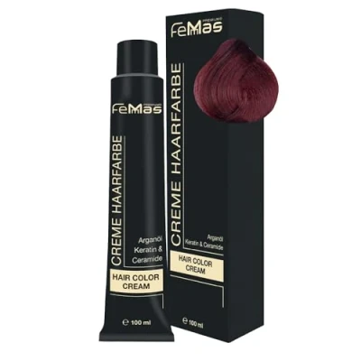 Afbeelding van Femmas (6.6) Haarverf Donkerblond rood 100ml
