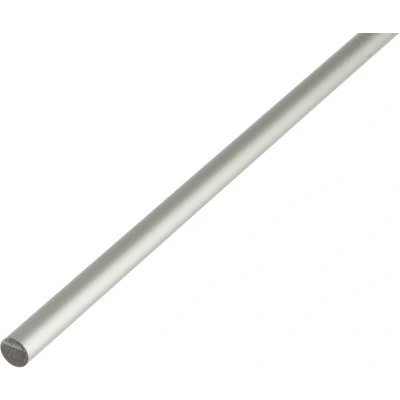 Afbeelding van Alberts 473327 Ronde buis aluminium, zilverkleurig geanodiseerd 1000 x 6 mm