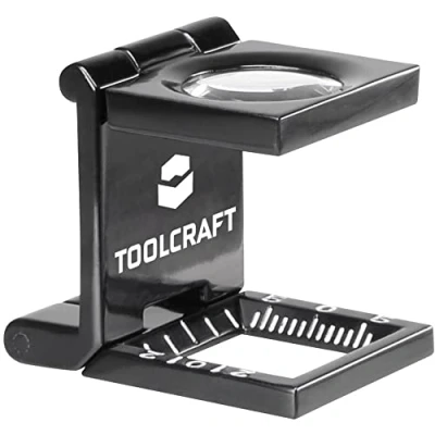 Afbeelding van TOOLCRAFT 1505088 Dradenteller Vergrotingsfactor: 10 x Lensgrootte: (Ø) 14 mm