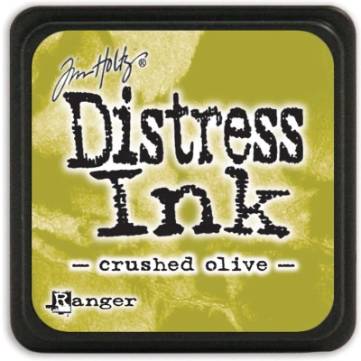 Afbeelding van Ranger Distress Mini Ink pad crushed olive TDP39914 Tim Holtz