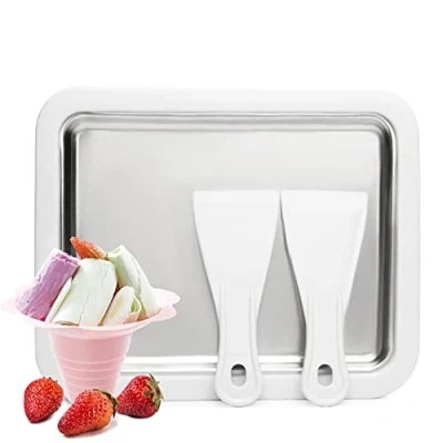 Afbeelding van JoyMech Instant Ice Cream Maker Ideaal voor het maken van Soft Serve Slushies Bevroren Yoghurt Sorbet Gelato Gerold