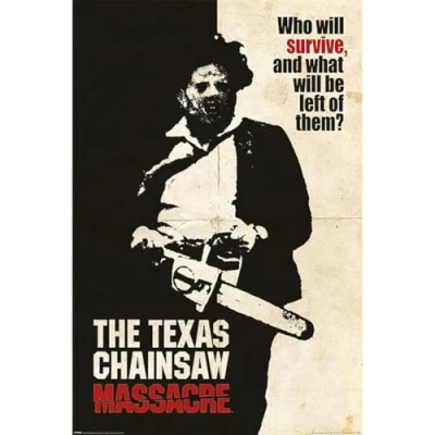 Afbeelding van Poster Texas Chainsaw Massacre Who Will Survive 61x91,5cm