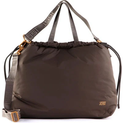 Afbeelding van Jost KEMI HOBO Shopper, Dames, Maat: One Size, Coffee