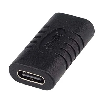 Afbeelding van PremiumCord koppeling USB C 3.1, Super speed 5 Gbps, 3.1 type bus op bus, kleur zwart