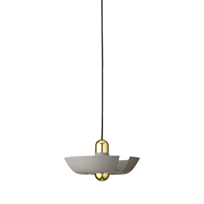 Afbeelding van AYTM Cycnus HanglampØ30 Taupe/goud