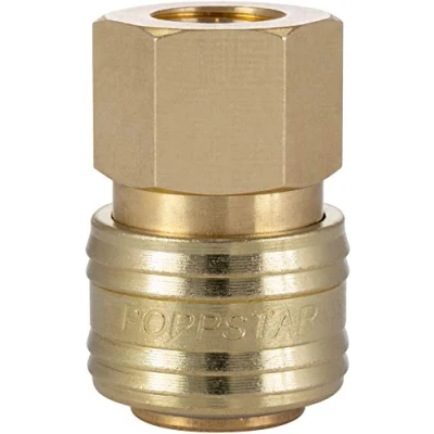 Afbeelding van Poppstar Snelkoppeling Perslucht NW 7,2 met 1/4&quot; Schroef Binnendraad voor Persluchtaansluiting