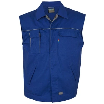 Afbeelding van Carson Contrast CC700.GS werkvest Small Royal/grijs