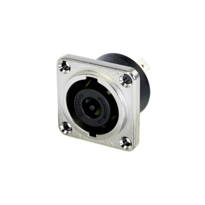 Afbeelding van Neutrik NLT8MPXX Luidsprekerconnector Flensbus, contacten recht Aantal polen: 8 Zwart, Zilver 1 stuk(s)