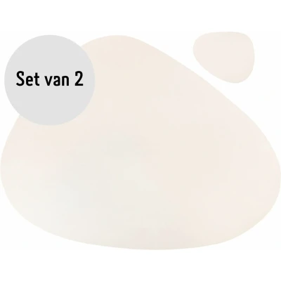 Afbeelding van Krumble Placemat set design 2 stuks Wit