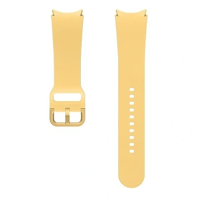 Afbeelding van Originele Sport Band M/L voor de Galaxy Watch 6 / Classic 5 Pro Apricot Samsung bandje Oranje Siliconen En TPU (zacht)