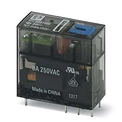 Afbeelding van Phoenix Contact REL MR 24DC/21 21AU/MS Printrelais 24 V/DC 8 A 2x wisselcontact 10 stuk(s)