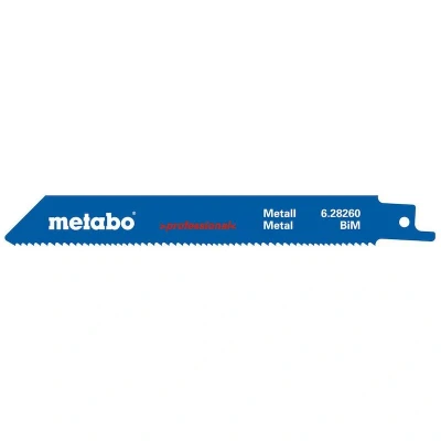 Afbeelding van Metabo 628260000 5 reciprozaagbladen, metaal 150 stuk(s)