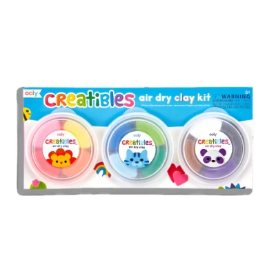 Afbeelding van Creatibles D.I.Y. Air Dry Clay Kit (Set of 12 Colors + 3 Tools)