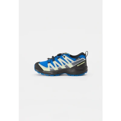 Afbeelding van Salomon XA PRO V8 Waterproof Unisex Outdoorschoenen voor kinderen, Maat: 38, Nautical blue/black/sharp green Textiel/ synthetisch