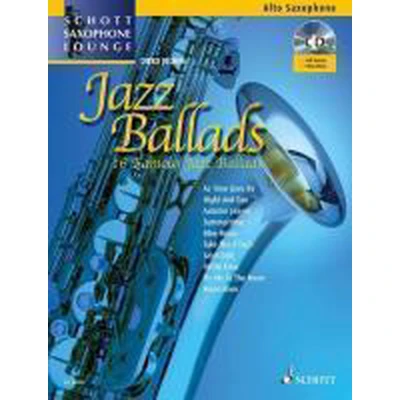Afbeelding van Jazz Ballads: 16 Famous Ballads. alto saxophone.