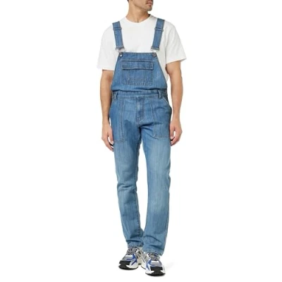 Afbeelding van Enzo EZD390 VEN Denim Tuinbroek Overalls, lichte Stonewash, 34 (Pack van 25)