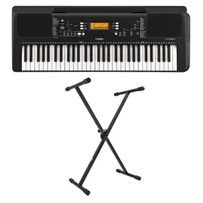 Afbeelding van Yamaha PSR E363 Draagbaar toetsenbord met X standaard