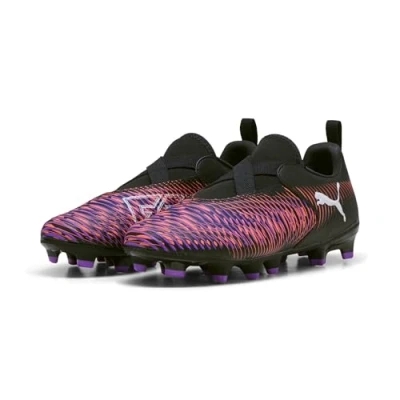 Afbeelding van Puma Future 8 Match LL FG/AG Sneakers laag Black whiteglowing red voor kinderen, Maat: 35.5, white glowing Kunststof/ textiel