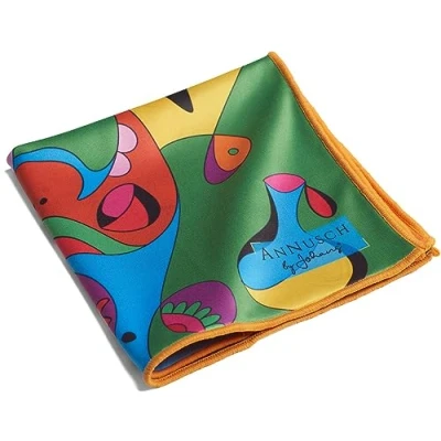 Afbeelding van Johans® XXL microvezeldoek voor het reinigen van smartphone, tablet, bril, display, camera, displaydoek, brillenpoetsdoek, reinigingsdoek, opticienkwaliteit in 30 x cm (ANNUSCH)