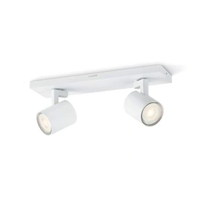 Afbeelding van Plafonnier LED Philips myLiving, 3,5 W, avec ampoules incluses, Métal, weiß, Integriert 3.5 wattsW 230 voltsV