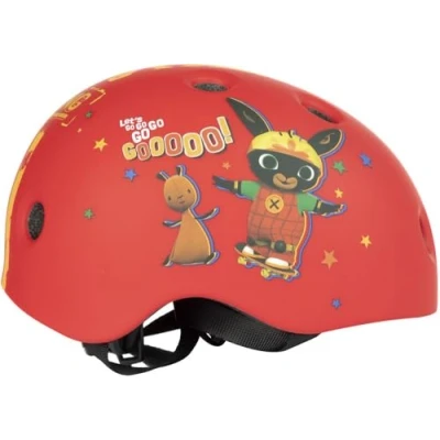 Afbeelding van Fietshelm Street Cycle Skateboard Kids Haas Bing Fiets (maat S) 48 52 cm bescherming rood