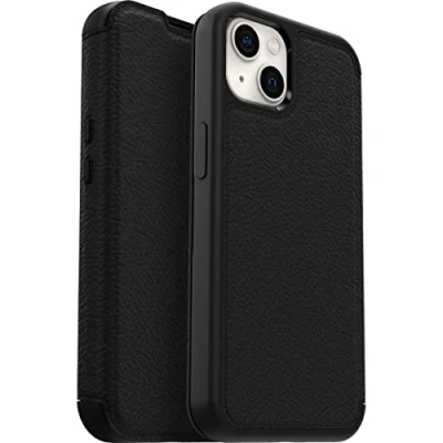 Afbeelding van Otterbox Strada Apple iPhone 13 Book Case Leer Zwart