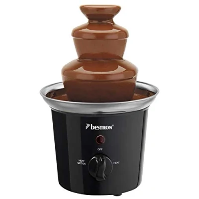 Afbeelding van Bestron Chocoladefontein, met indicatielampje, 60 Watt, RVS, Kleur: zwart