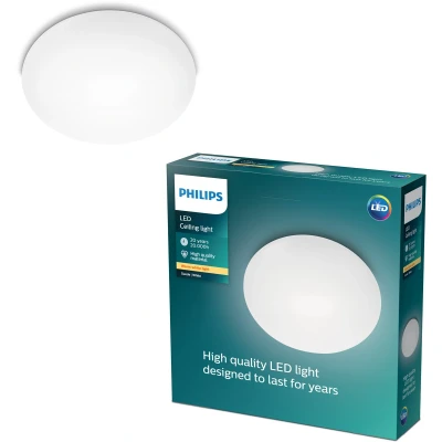Afbeelding van Philips SUEDE Plafondlamp LED 4x3W300lm Wit