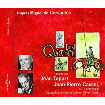 Afbeelding van Cervantes Don Quichotte Par Jean Pierre Cassel (CD)