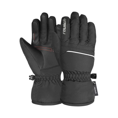 Afbeelding van Reusch Junior Glove All Finger Touch warme, winddichte en ademende winterhandschoenen vingerhandschoenen skihandschoenen voor kinderen tieners meisjes jongens touchscreen compatibel