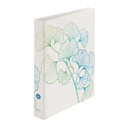 Afbeelding van herlitz 50033423 ringband maX.file, A4, 2 rings mechanisme, motief: GREENline Ginkgo, 1 stuk