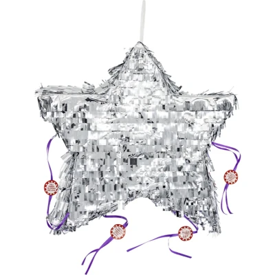 Afbeelding van Amscan Uitvouwbare pinata ster 45 cm x