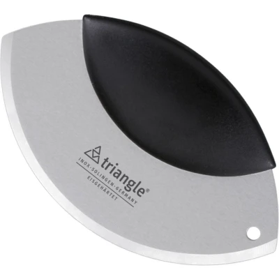 Afbeelding van triangle 41 215 17 02 Eenhandig weegmes gehard Made in Solingen/Germany professionele kwaliteit kruidenmes met één hand