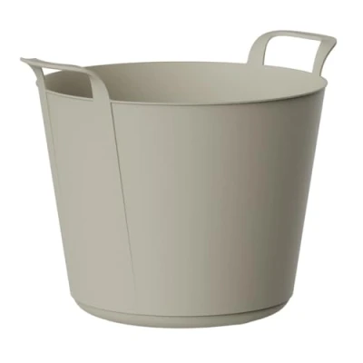 Afbeelding van Multifunctionele plastic mand Plastiken 88101 Beige 42 L