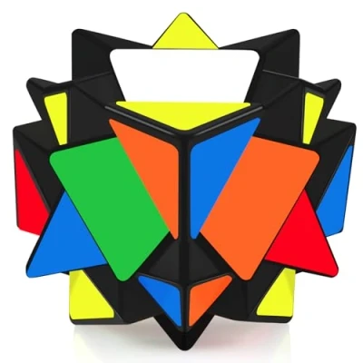 Afbeelding van Maomaoyu Axis Cube Magic Speed 3D Puzzel Twist Brain Teasers Toy Stocking Filler (zwart)