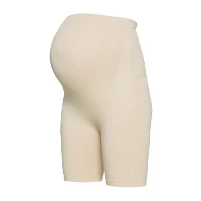 Afbeelding van Mamalicious Mltia Jeanne Shorts, Dames, Maat: S/M, Mellow buff