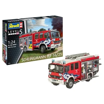 Afbeelding van Revell 07586 Schlingmann TLF 16/25 Brandweerauto (bouwpakket) 1:24